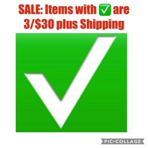 ✅✅✅ 3/$30